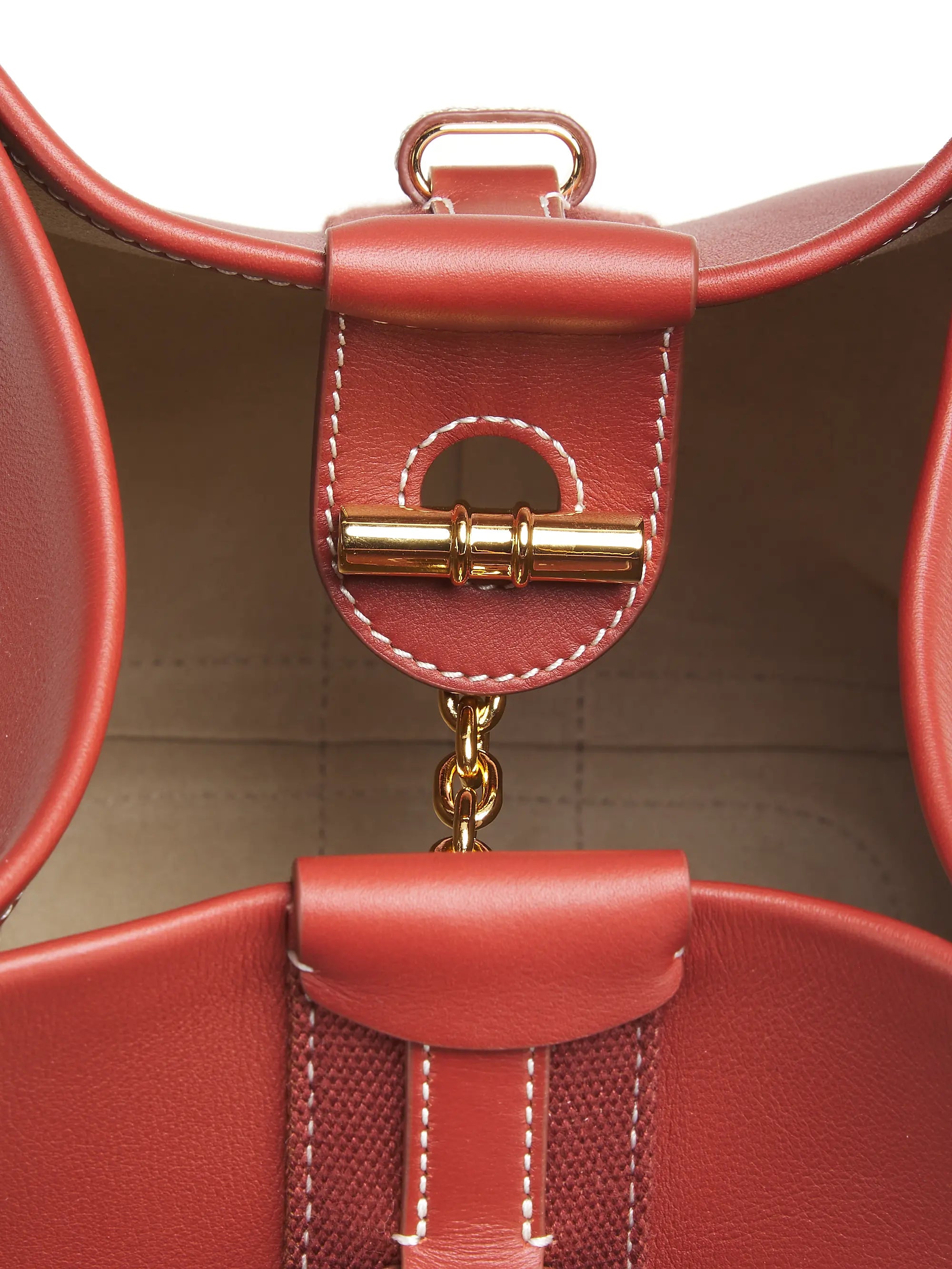 Loro Piana Small Bale Rounded Leather Top Handle Bag