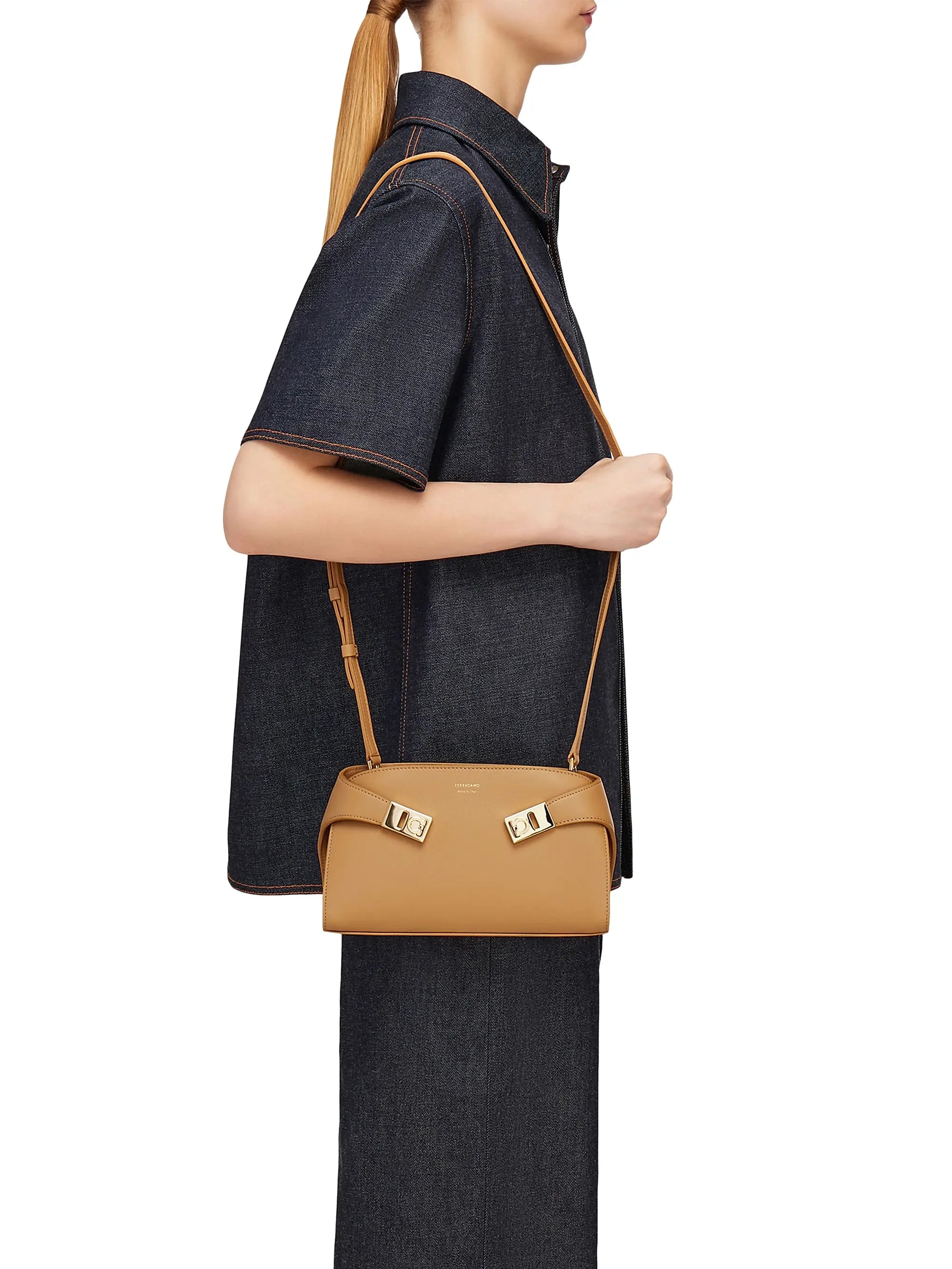 FERRAGAMO Mini Hug Crossbody Bag