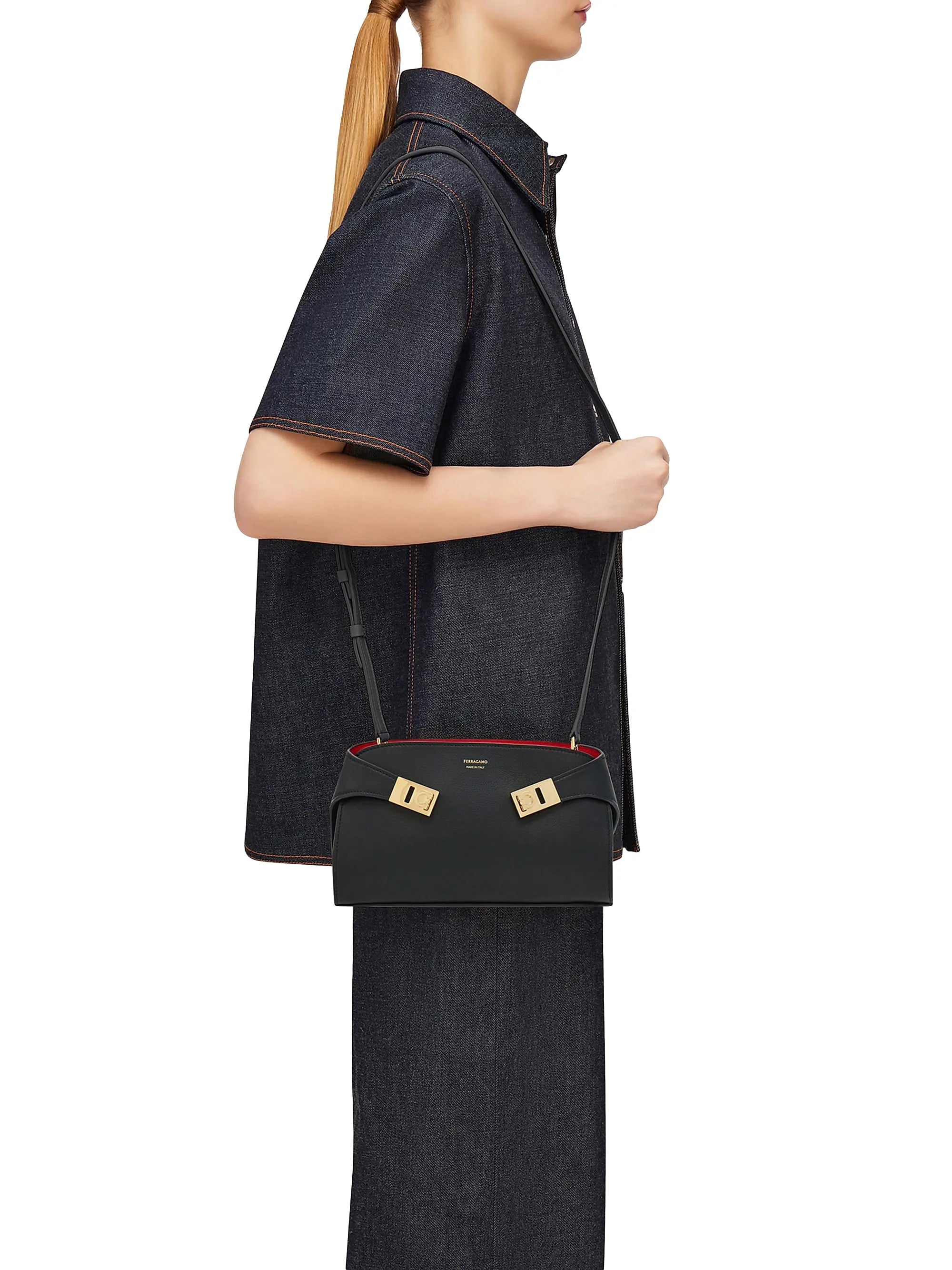 FERRAGAMO Mini Hug Crossbody Bag