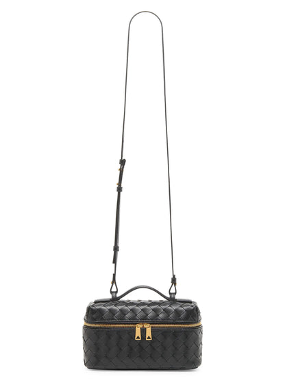 Bottega Veneta Bang Bang Intrecciato Leather Crossbody Vanity Case Bag