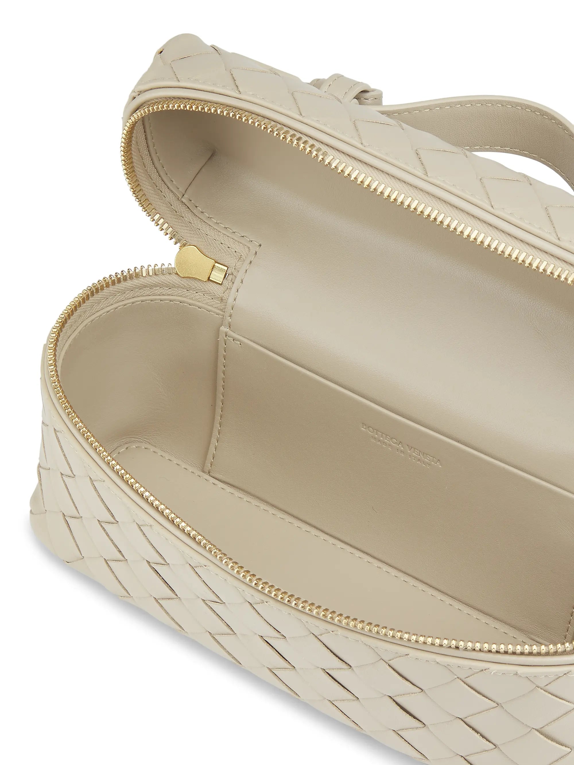 Bottega Veneta Bang Bang Intrecciato Leather Crossbody Vanity Case Bag