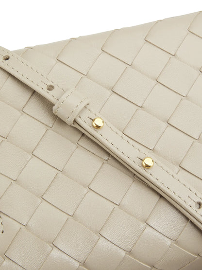 Bottega Veneta Bang Bang Intrecciato Leather Crossbody Vanity Case Bag