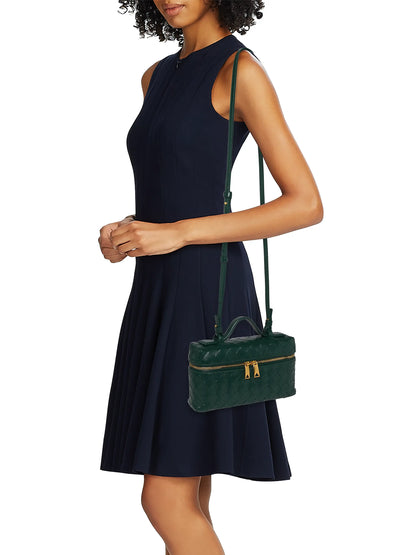 Bottega Veneta Bang Bang Intrecciato Leather Crossbody Vanity Case Bag