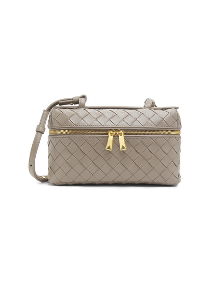 Bottega Veneta Bang Bang Intrecciato Leather Crossbody Vanity Case Bag