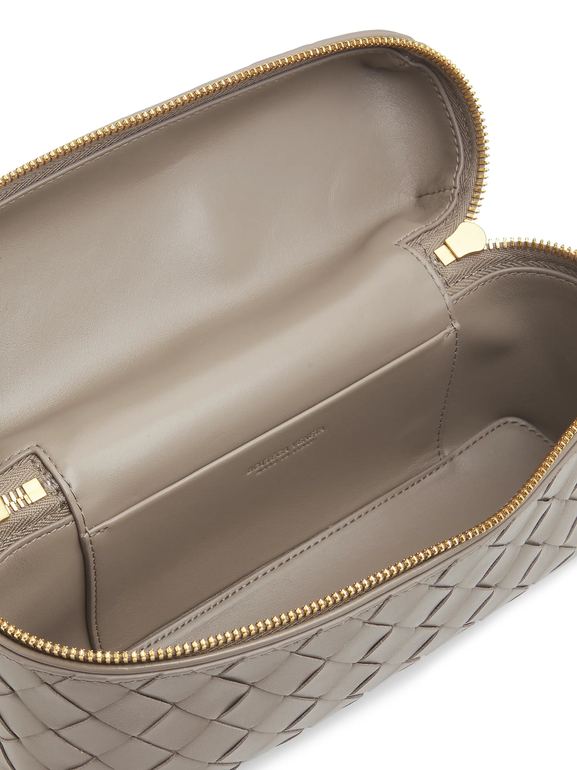 Bottega Veneta Bang Bang Intrecciato Leather Crossbody Vanity Case Bag