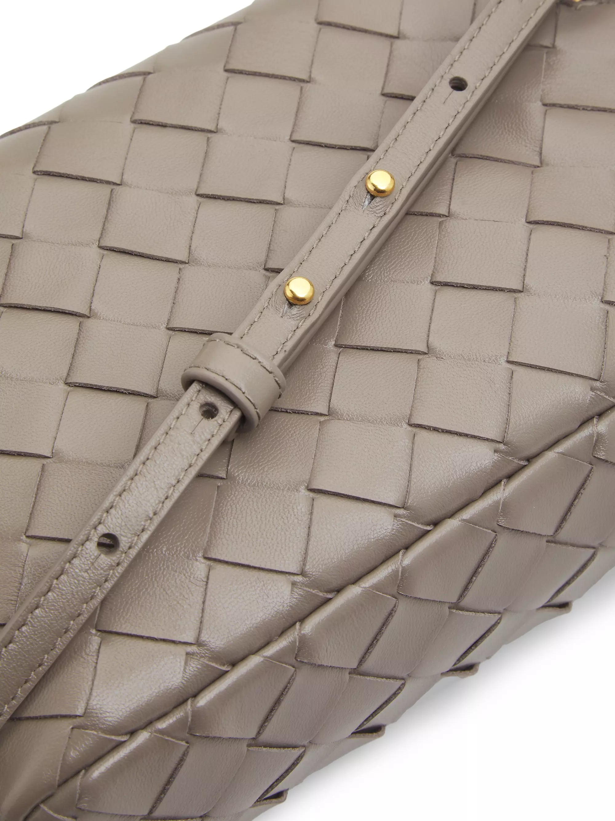 Bottega Veneta Bang Bang Intrecciato Leather Crossbody Vanity Case Bag