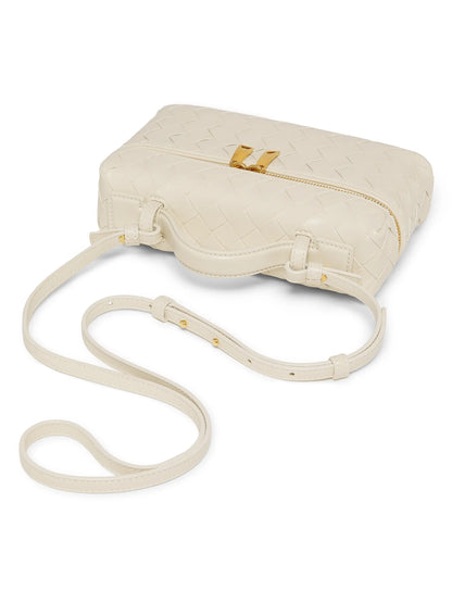 Bottega Veneta Bang Bang Intrecciato Leather Crossbody Vanity Case Bag