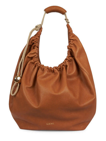 LOEWE LOEWE x Paula's Ibiza Squeeze Extra-Large Leather Hobo Bag