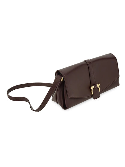 FERRAGAMO Medium F-Show Leather Shoulder Bag
