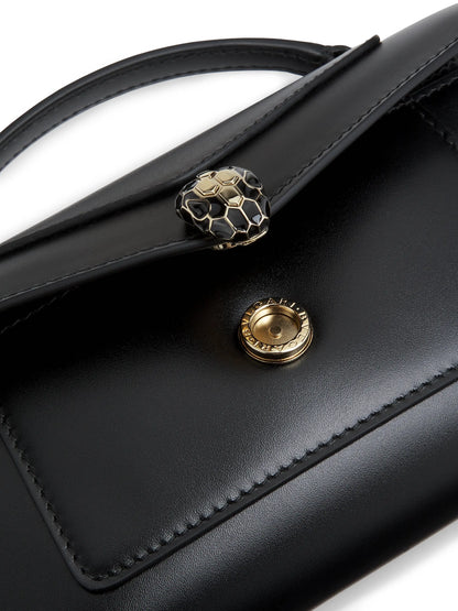 BVLGARI Serpenti Leather Phone Case