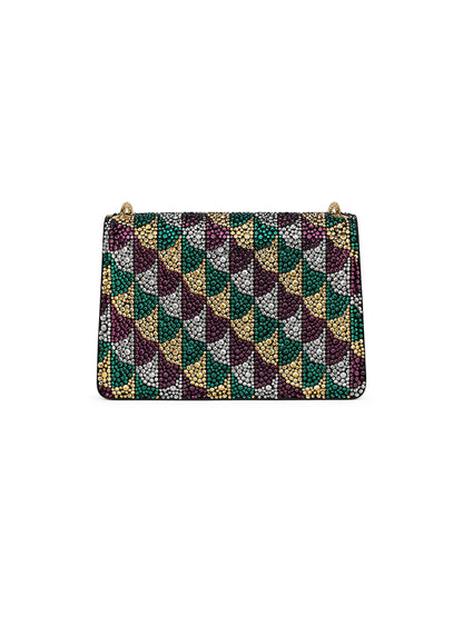 BVLGARI Serpenti Mini Suede Shoulder Bag