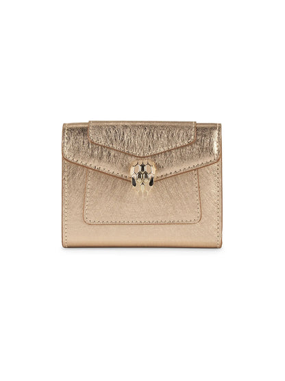 BVLGARI Serpenti Forever Leather Wallet
