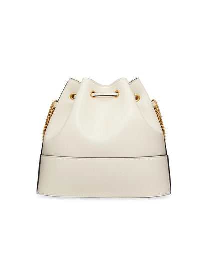 Valentino Garavani Mini Bucket Bag in Nappa with Vlogo Signature Chain