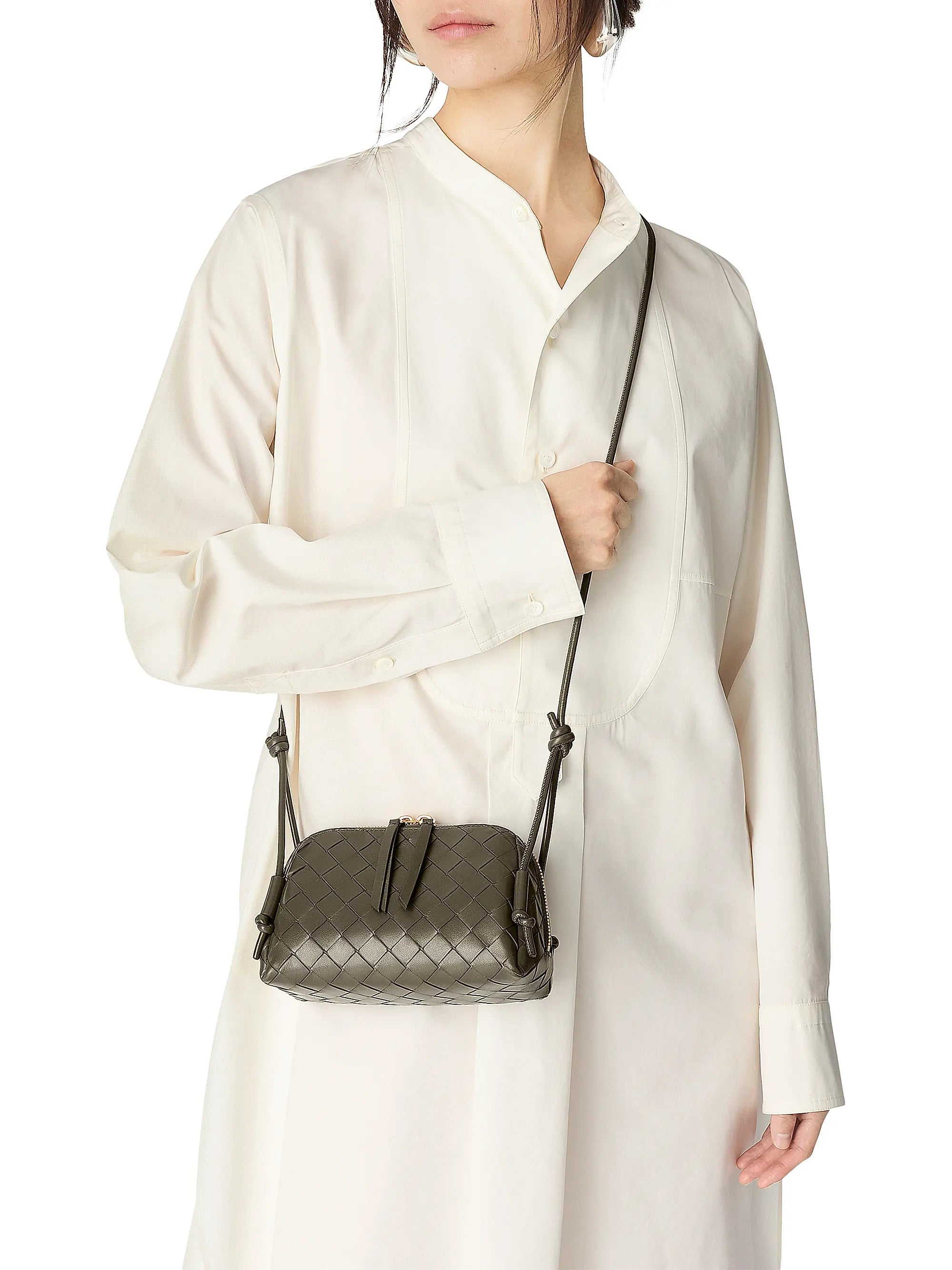 Bottega Veneta Intrecciato Nappa Leather Pouch