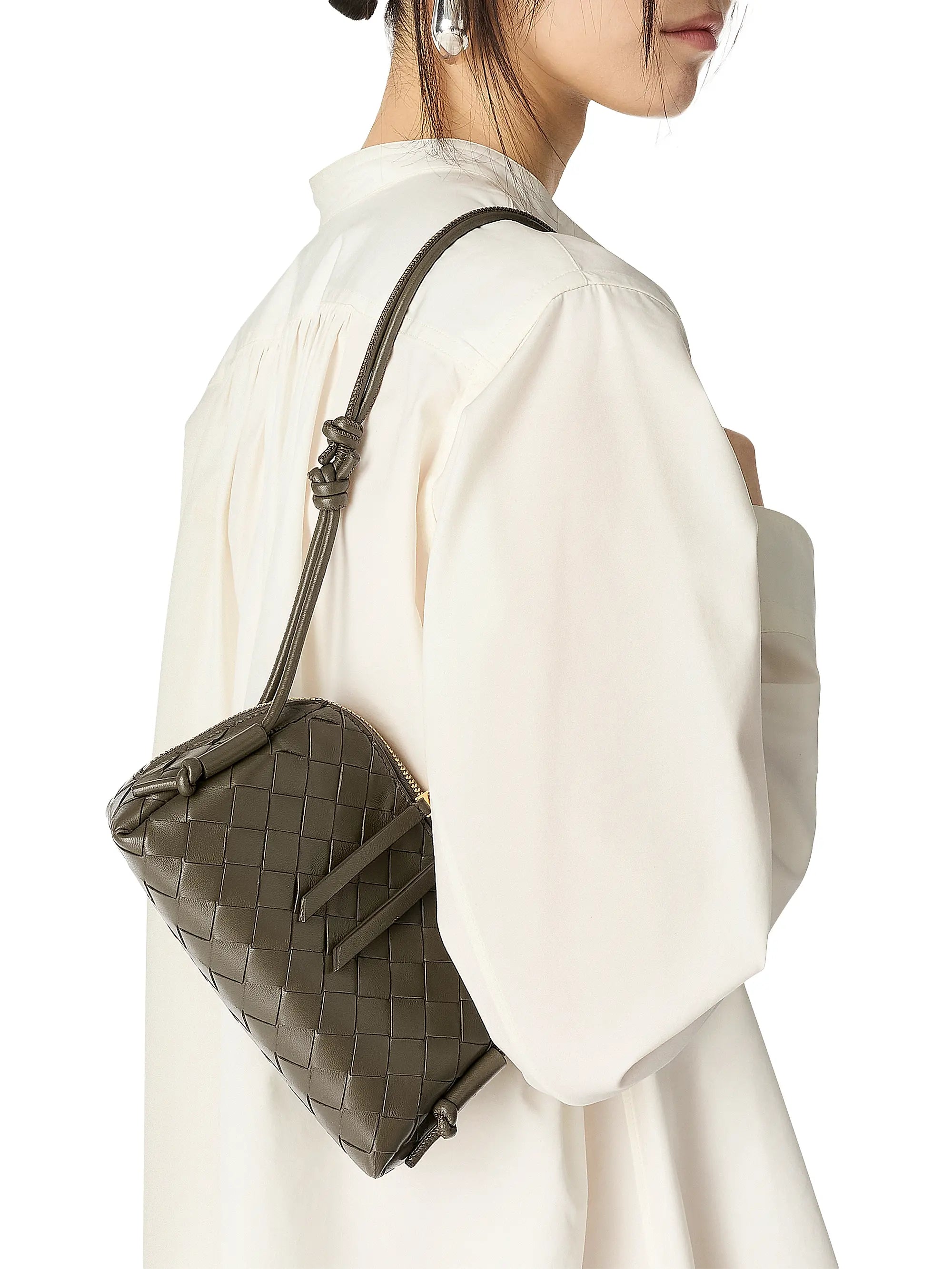 Bottega Veneta Intrecciato Nappa Leather Pouch