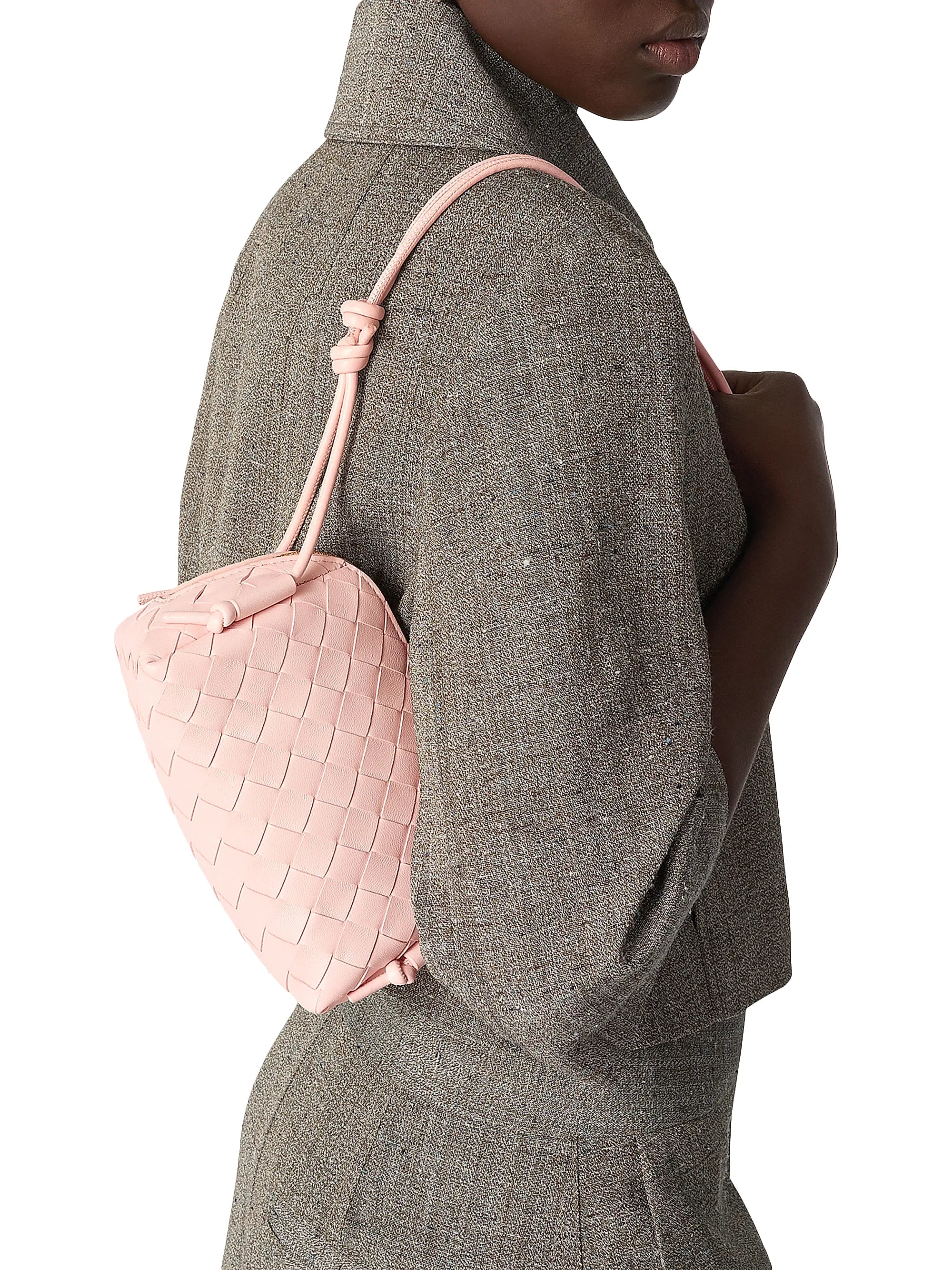 Bottega Veneta Intrecciato Nappa Leather Pouch