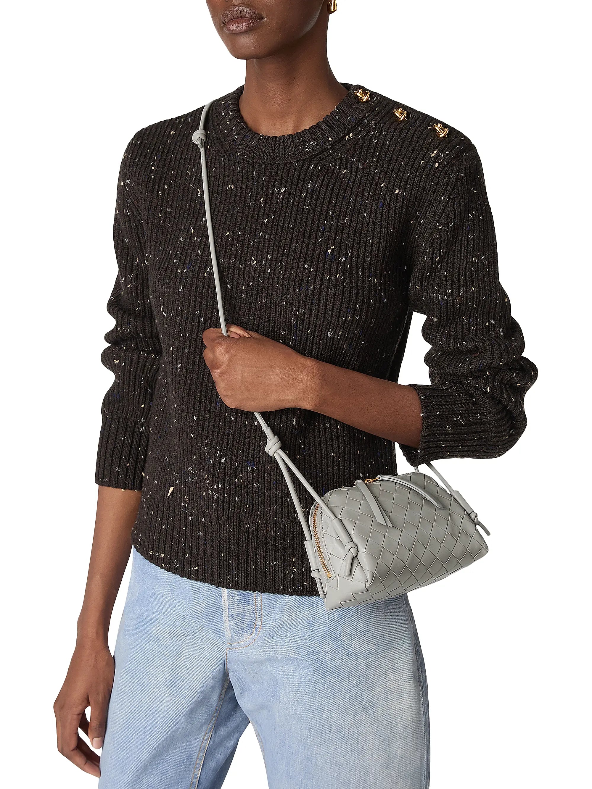 Bottega Veneta Intrecciato Nappa Leather Pouch