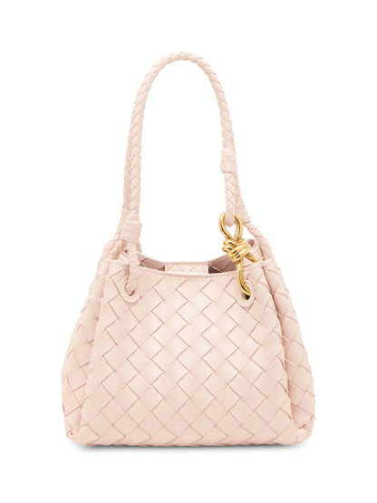 Bottega Veneta Andiamo Intrecciato Leather Crossbody Bag