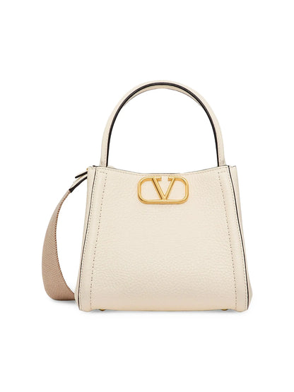 Valentino Garavani Valentino Garavani Alltime Small Handbag in Grainy Calfskin