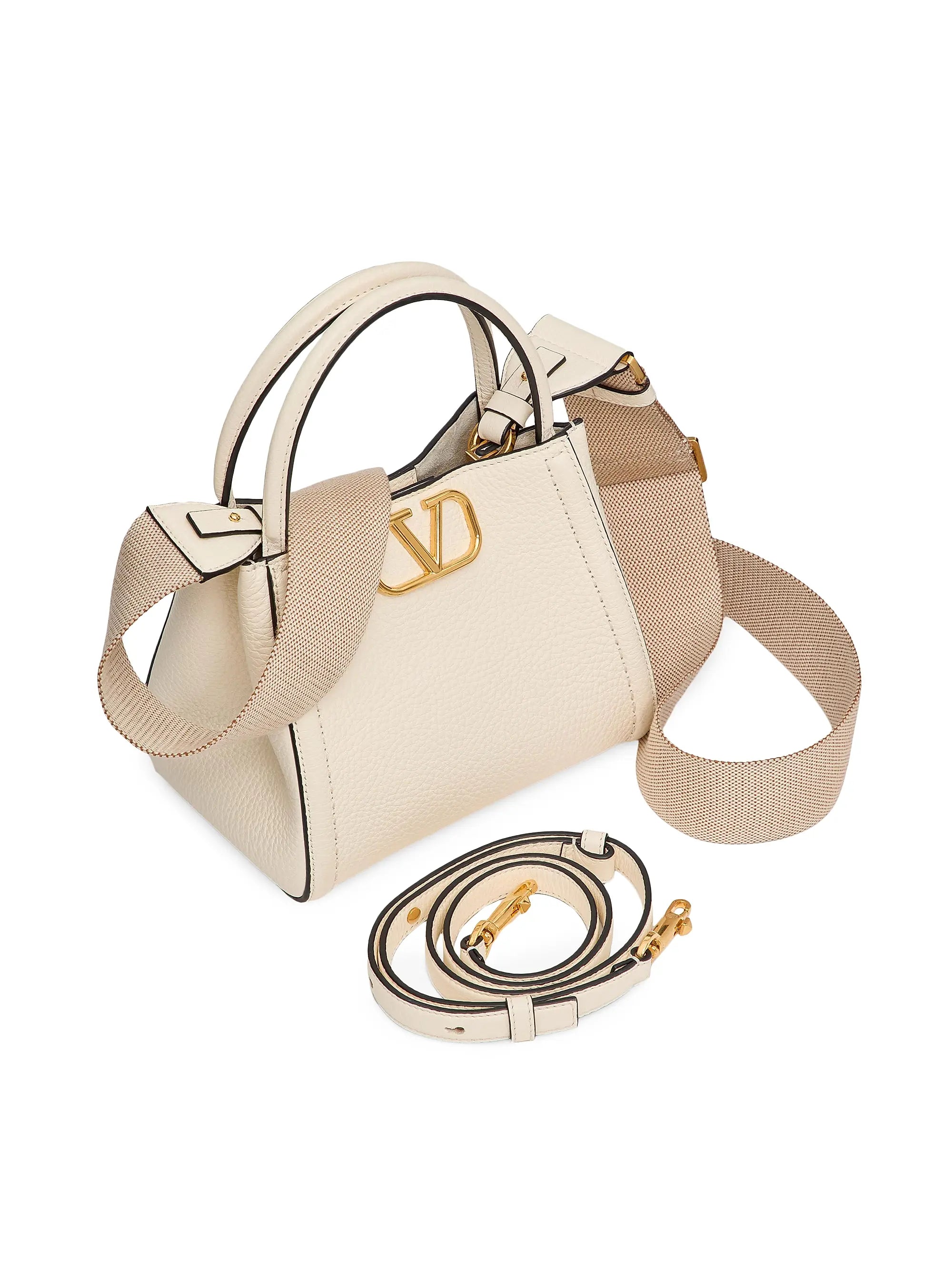 Valentino Garavani Valentino Garavani Alltime Small Handbag in Grainy Calfskin