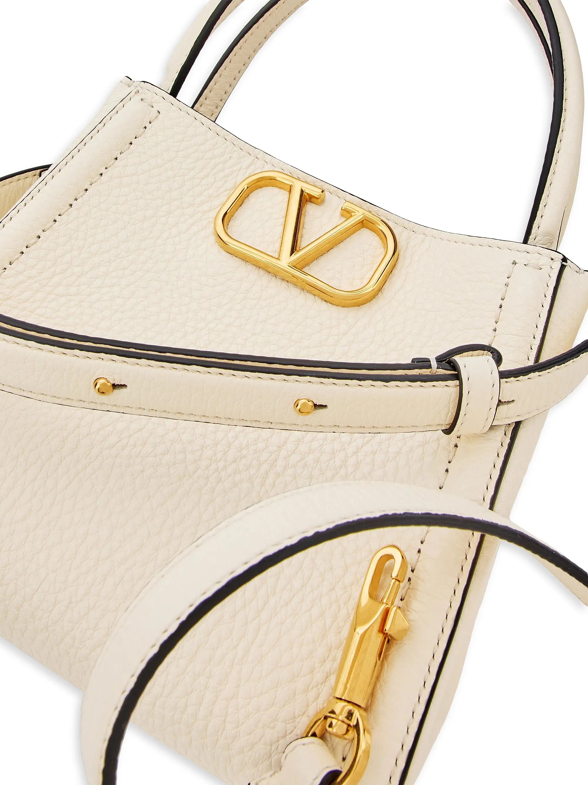 Valentino Garavani Valentino Garavani Alltime Small Handbag in Grainy Calfskin