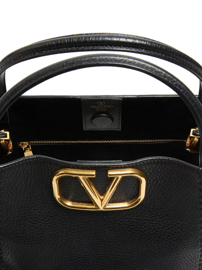 Valentino Garavani Valentino Garavani Alltime Medium Handbag in Grainy Calfskin