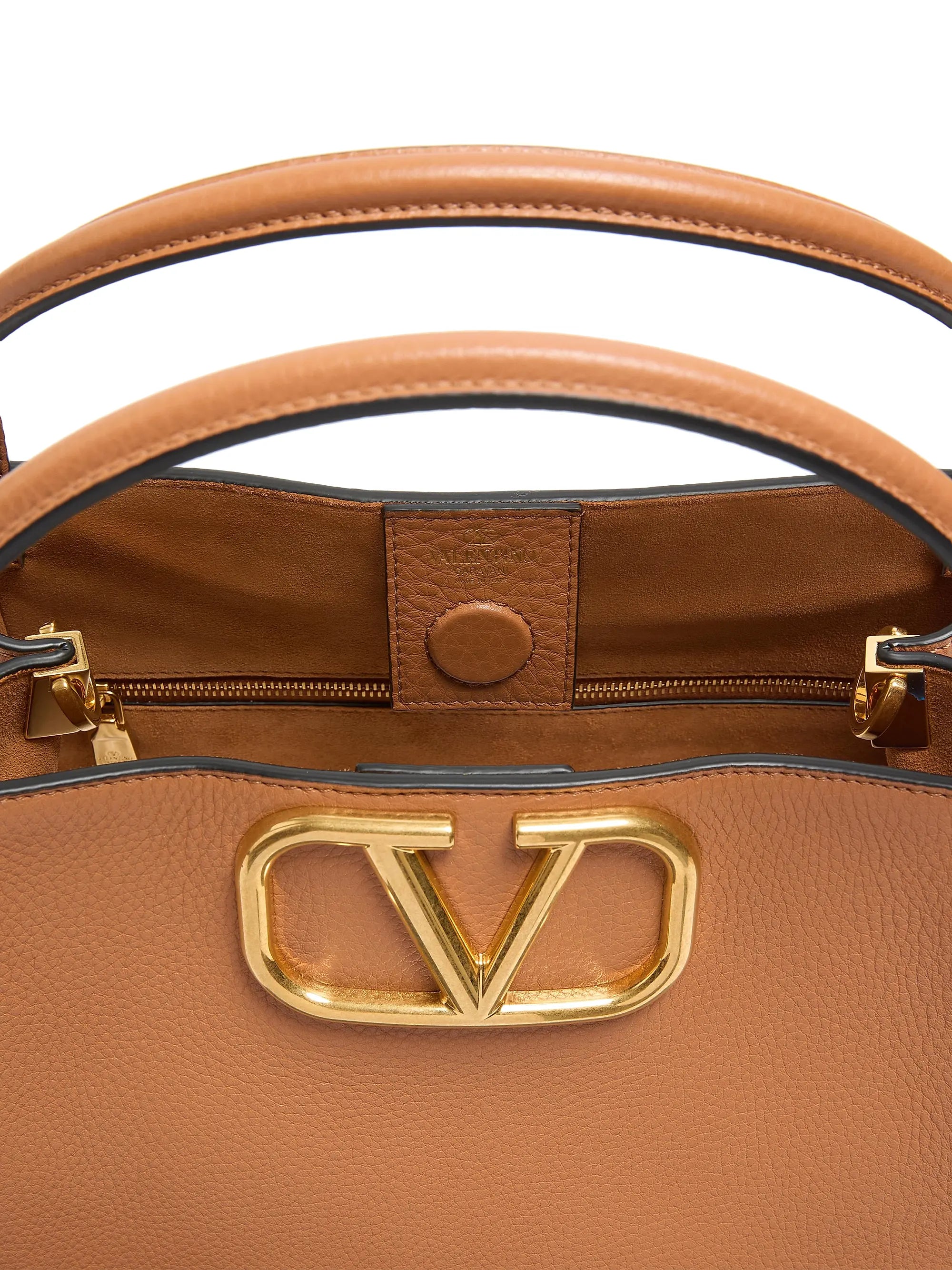Valentino Garavani Valentino Garavani Alltime Medium Handbag in Grainy Calfskin