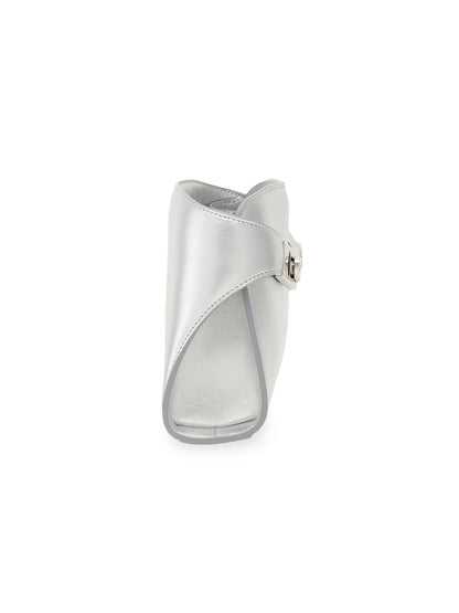 FERRAGAMO Hug Metallic Leather Crossbody Bag