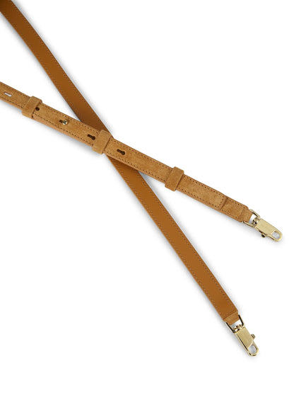 FERRAGAMO Stella Suede Three-Zip Top Handle Bag