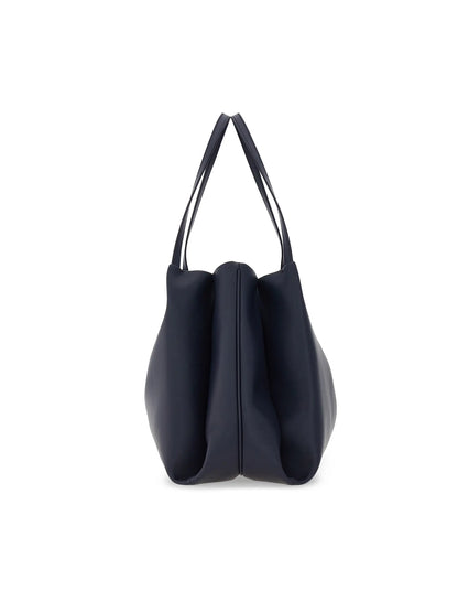FERRAGAMO Medium New Line Leather Tote Bag