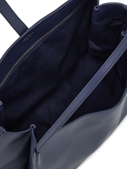 FERRAGAMO Medium New Line Leather Tote Bag