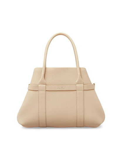 Loro Piana Small Ghiera Leather Shopper Tote Bag