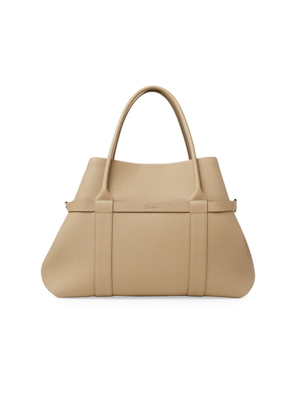 Loro Piana Large Ghiera Leather Shopper Tote Bag