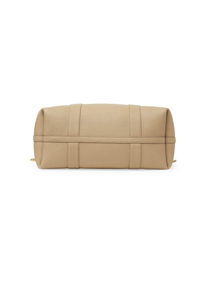 Loro Piana Large Ghiera Leather Shopper Tote Bag