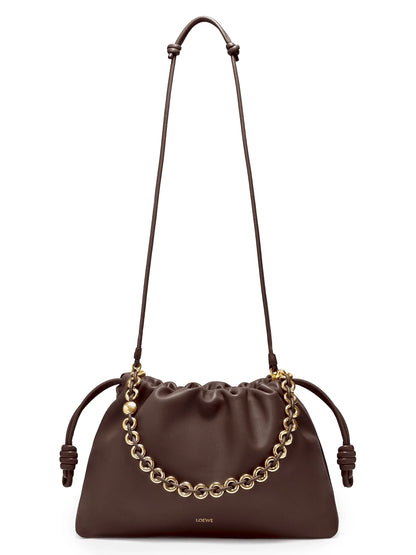LOEWE Large Flamenco Leather Shoulder Bag