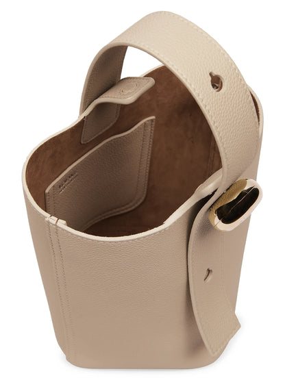 LOEWE Mini Pebble Leather Bucket Bag