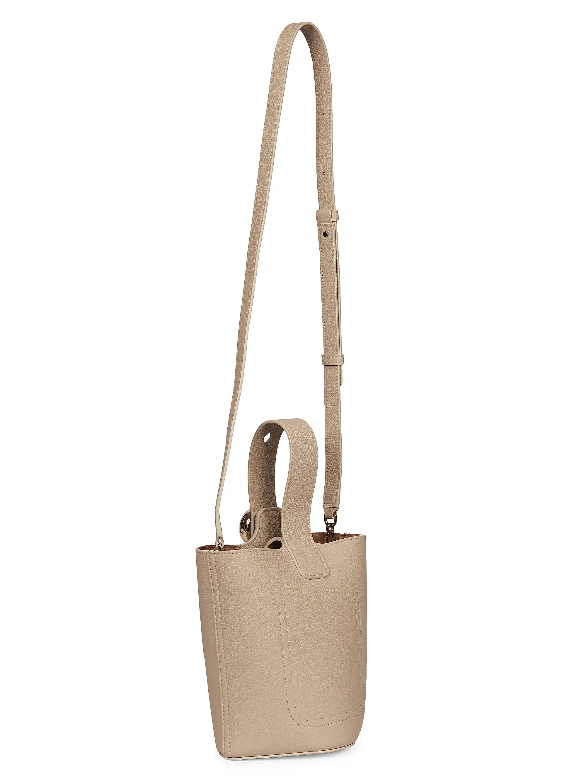 LOEWE Mini Pebble Leather Bucket Bag