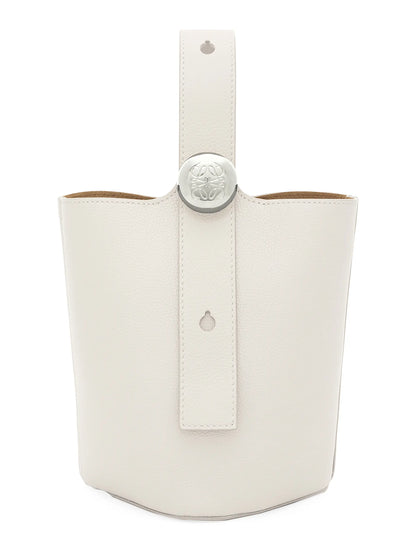 LOEWE Mini Pebble Leather Bucket Bag