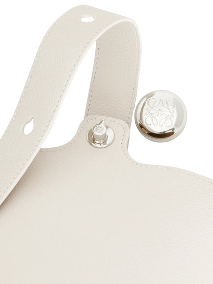 LOEWE Mini Pebble Leather Bucket Bag