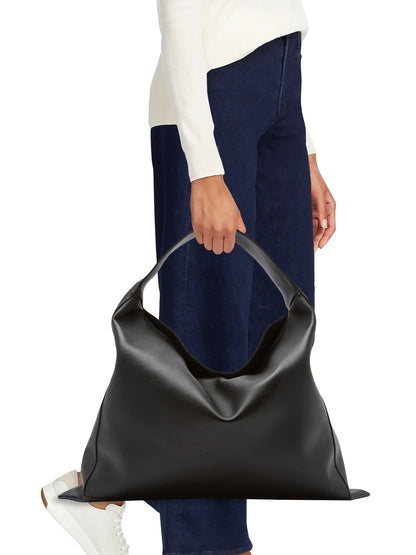 Bottega Veneta Large Hop Leather Hobo Bag