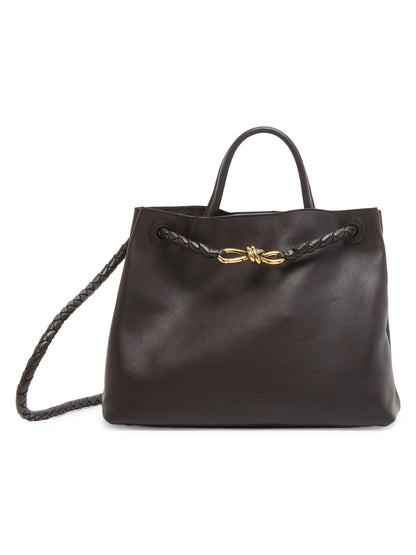 Bottega Veneta Medium Andiamo Leather Top Handle Bag