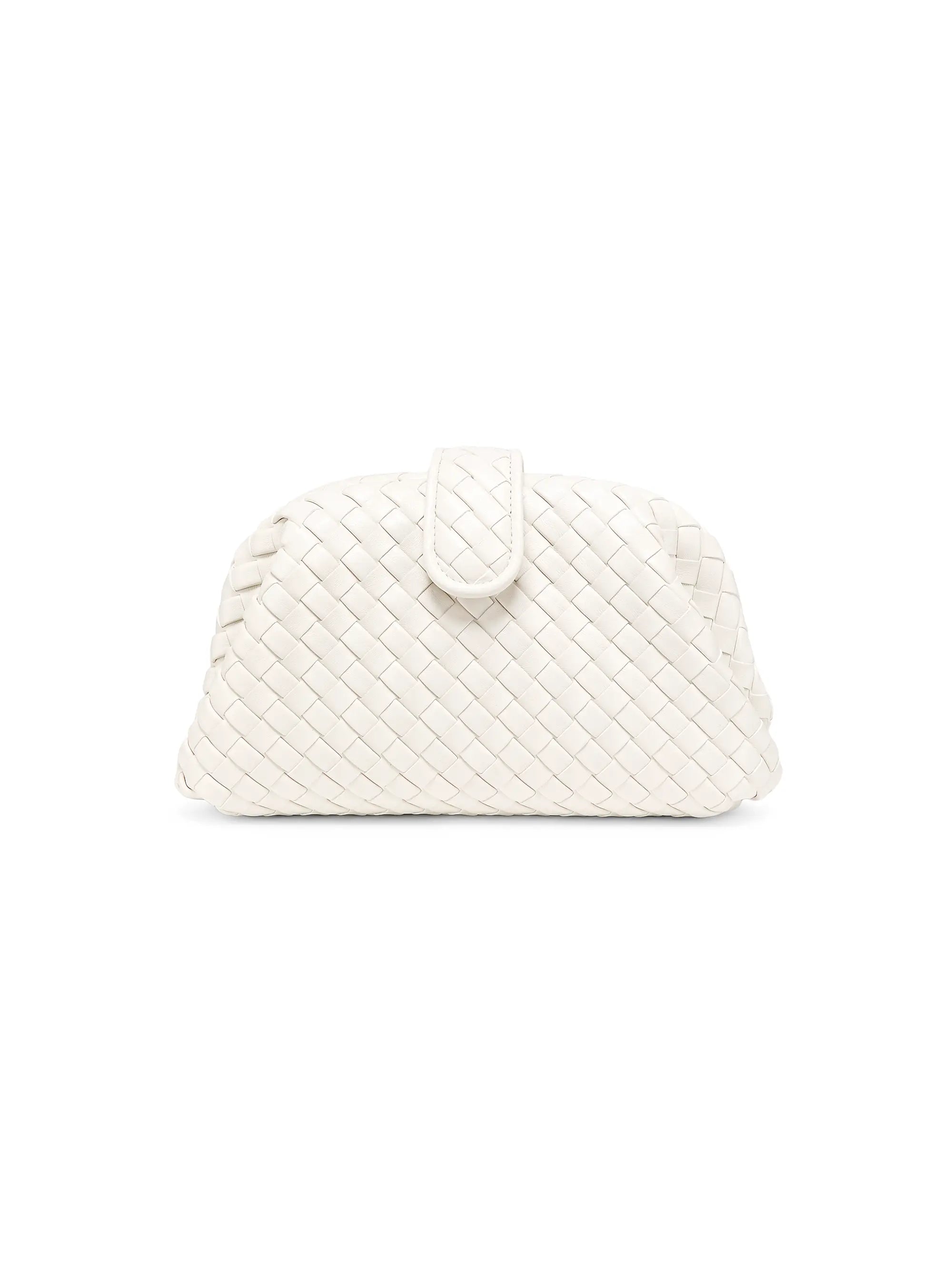 Bottega Veneta Mini Lauren 1980 Intrecciato Leather Clutch