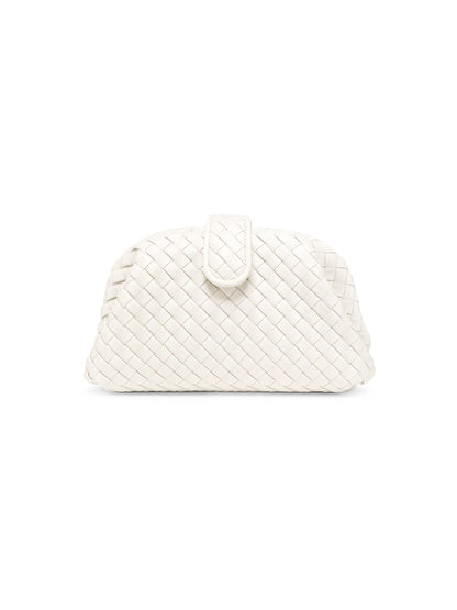 Bottega Veneta Mini Lauren 1980 Intrecciato Leather Clutch