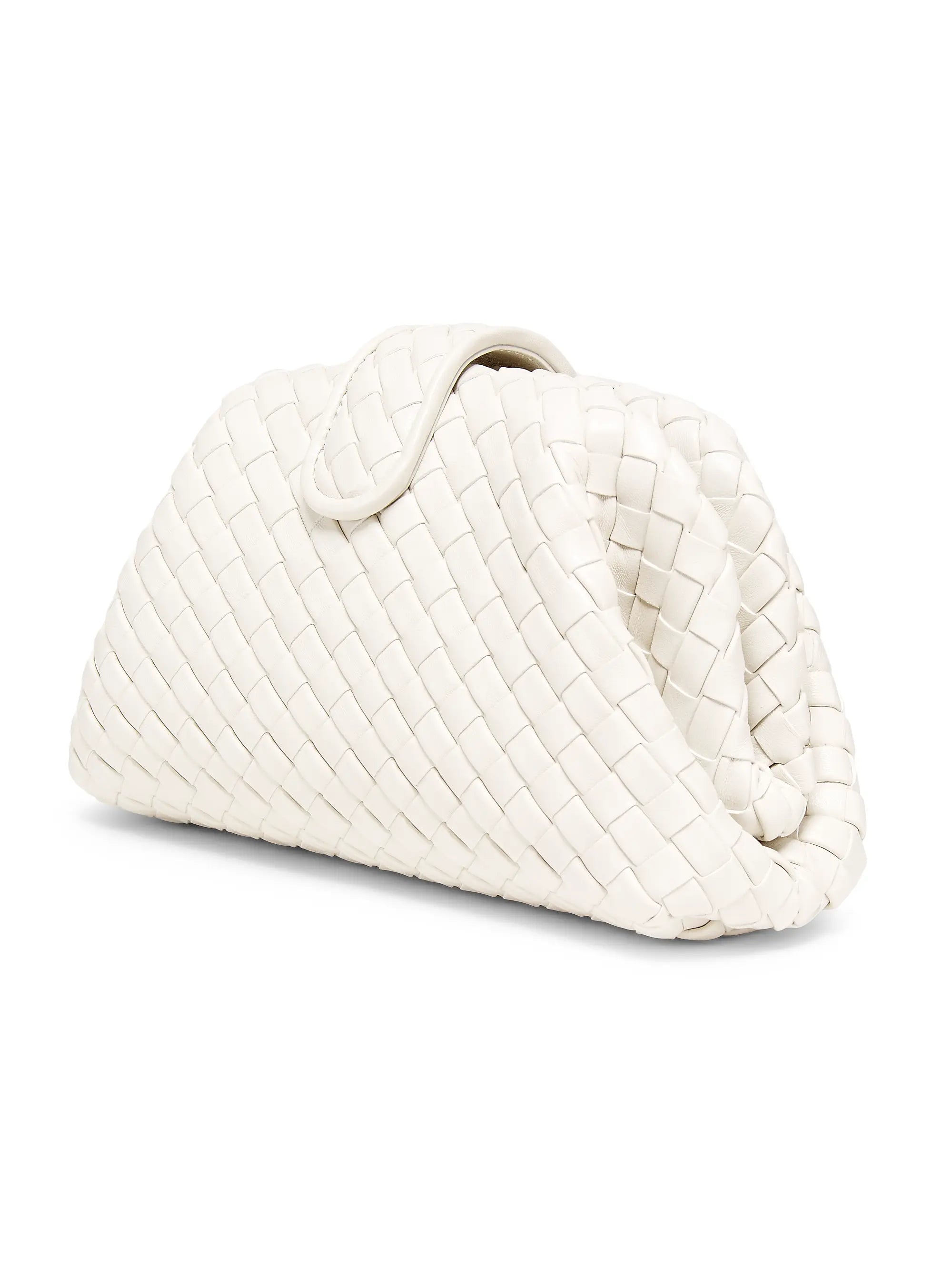Bottega Veneta Mini Lauren 1980 Intrecciato Leather Clutch