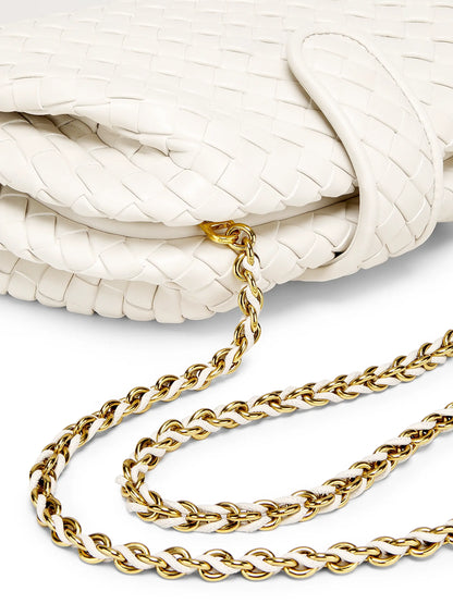 Bottega Veneta Mini Lauren 1980 Intrecciato Leather Clutch