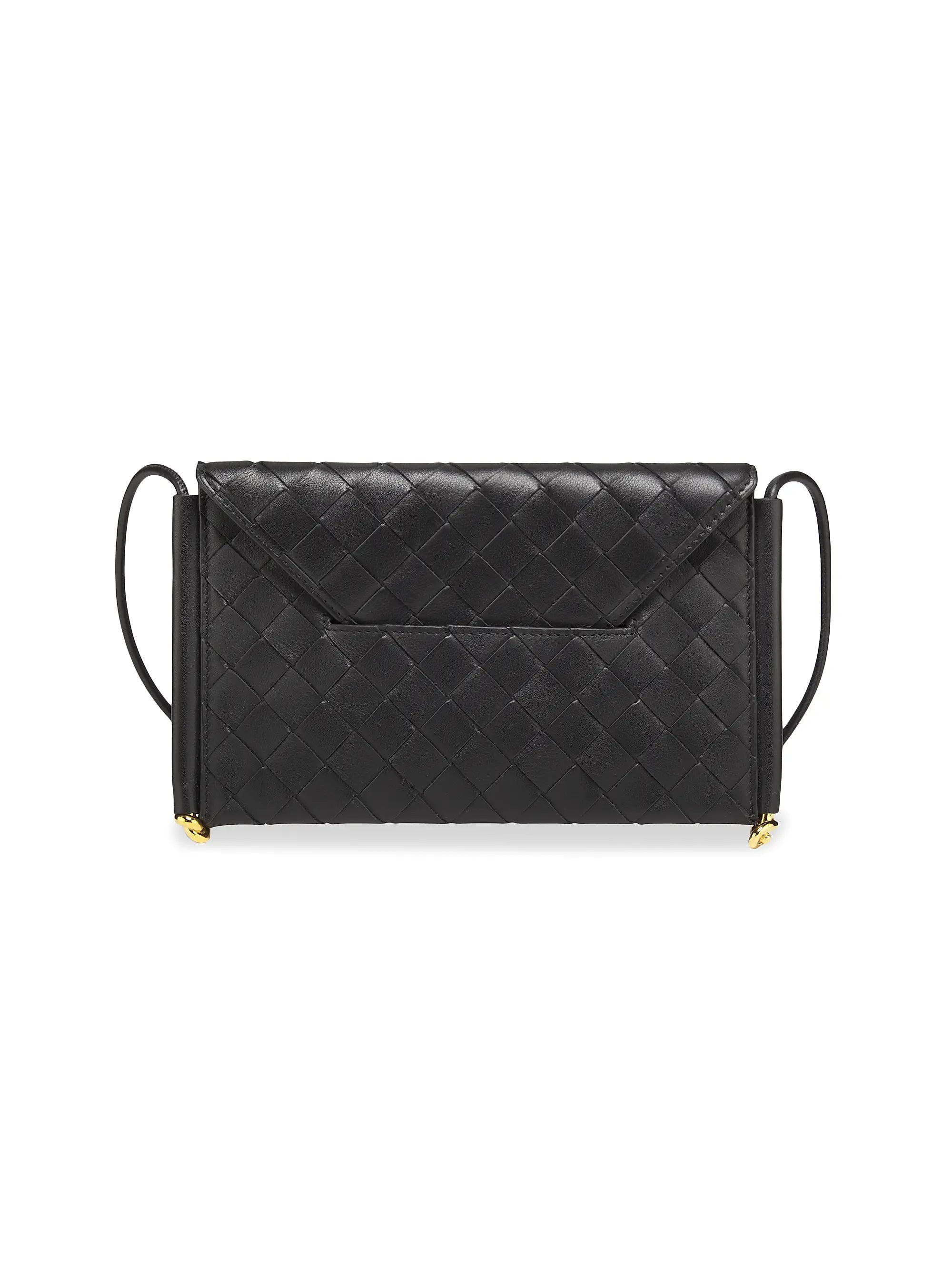 Bottega Veneta Intrecciato Leather Envelope Wallet-On-Chain Bag