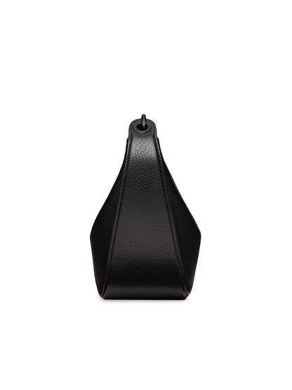 Valentino Garavani VLogo Moon Small Hobo Bag in Grainy Calfskin