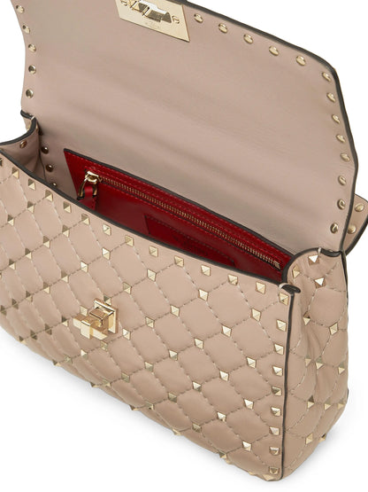 Valentino Garavani Medium Nappa Rockstud Spike Shoulder Bag