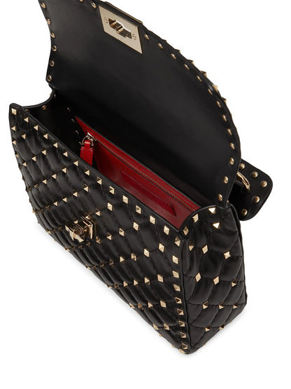Valentino Garavani Medium Nappa Rockstud Spike Shoulder Bag
