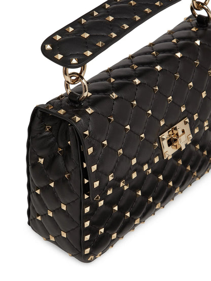 Valentino Garavani Medium Nappa Rockstud Spike Shoulder Bag